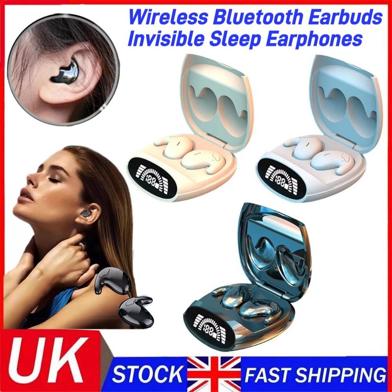 Écouteurs Bluetooth sans fil, invisibles, antibruit, TWS_voghion.com