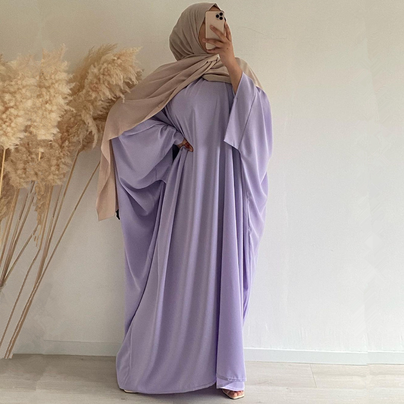 Vestido de bata turca de Oriente Medio, Dubái, vestido de talla grande_voghion.com