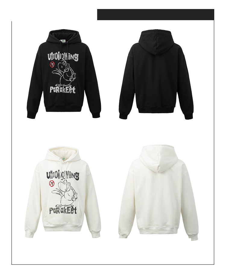 Sudadera con capucha retro de forro polar cálido con tecnología 360 g para otoño e invierno, sudadera con capucha de forro polar para hombre_voghion.com