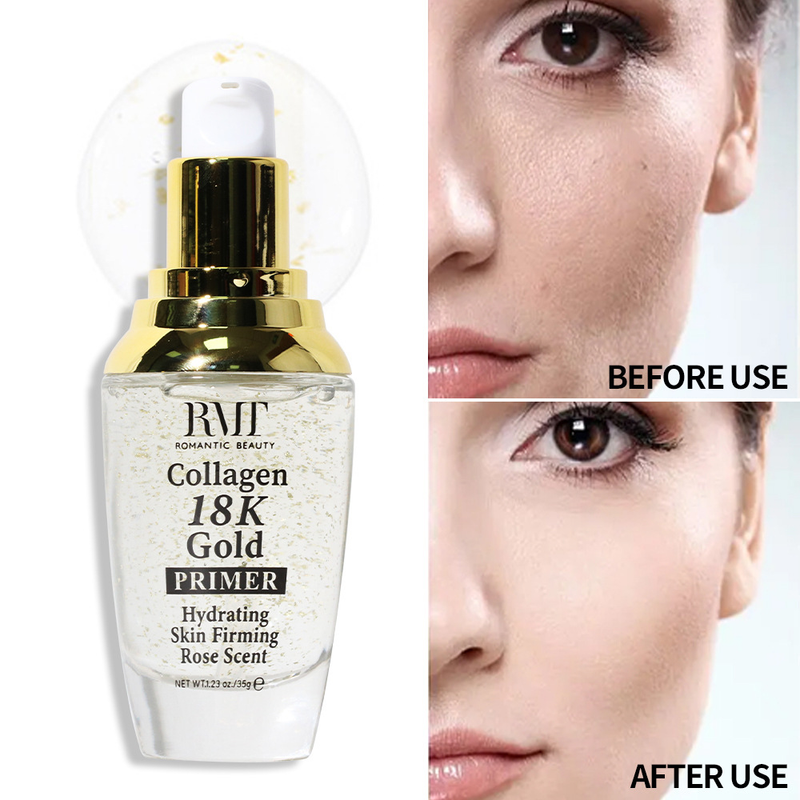 Gold Pore Perfect Prime Invisible Pore Smooth Fine Lines Moisturizing Oil Control Lasting Skin Care Brightening_voghion.com