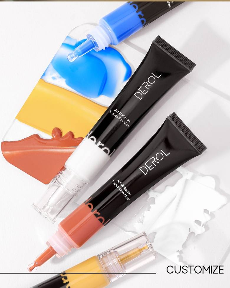 Fond de ten lichid pentru bronzare Color Toner și fond de ten pudră cu lumină caldă și rece_voghion.com