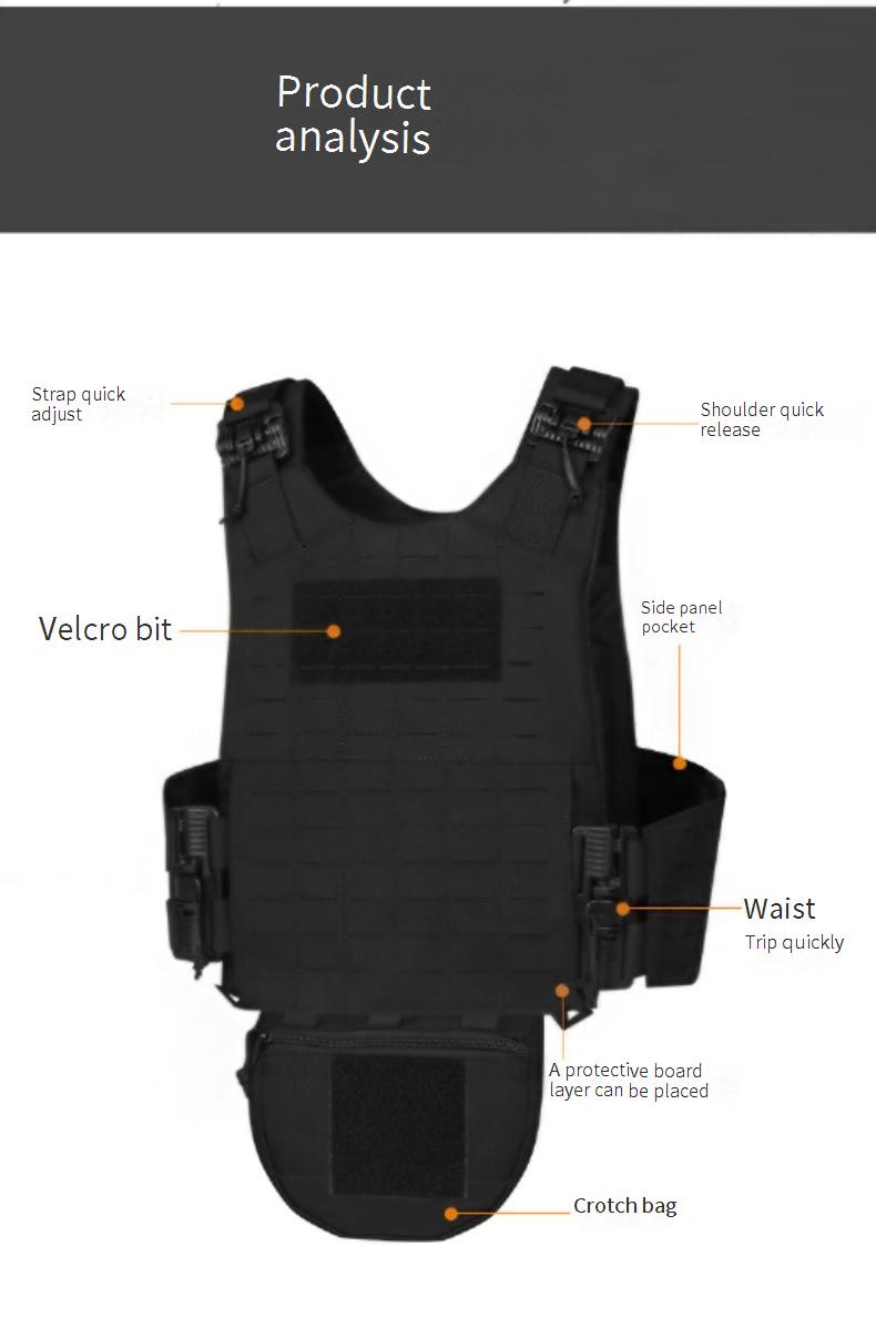 Tactical Vest For Outdoor Protection – Breathable, Water-Resistant & Windproof Design For Hiking, Running & Cycling_voghion.com
