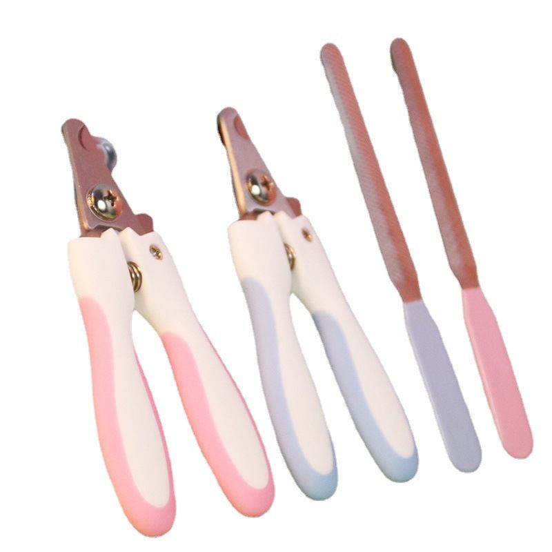 Grinding Clipper Set Cat Dog Stainless Steel Pet Nail Clippers_voghion.com