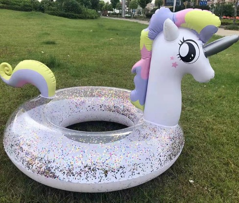 Aufblasbare Pailletten für Wassersportarten, Flamingo-Halterungen, schwimmende Betten und Schwimmringe für Erwachsene von Instagram_voghion.com