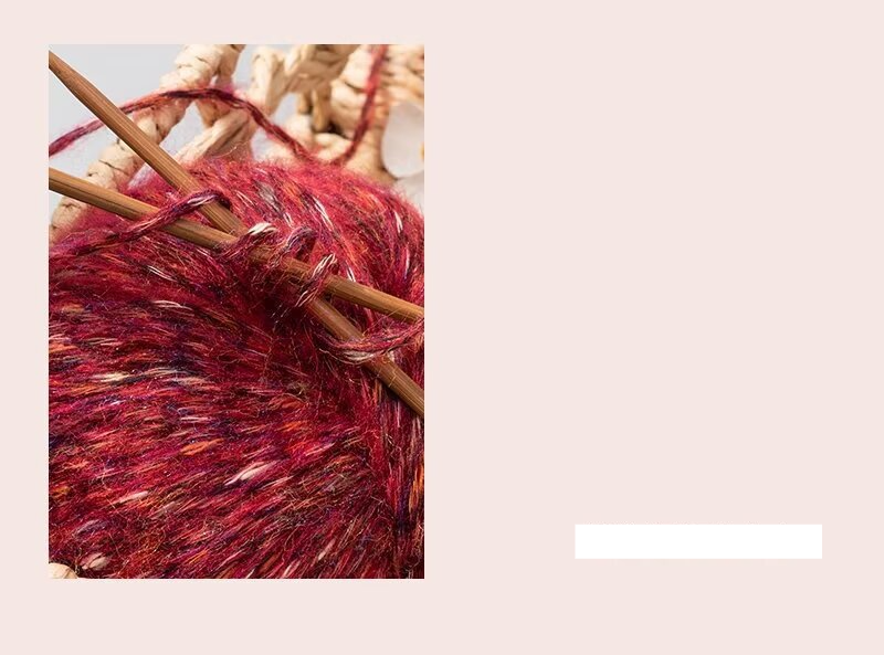 Star mohair 50g gruppe tyk stang nåletråd DIY håndstrikket krog hat tørklæde frakke tråd_voghion.com