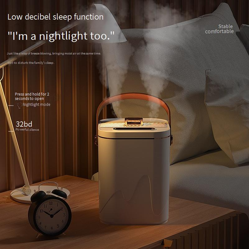 Intelligenter Luftbefeuchter für Zuhause, Schlafzimmer und Büro – Leiser Ultraschall-Luftbefeuchter mit großer Kapazität, Diffusor für ätherische Öle, Nachtlicht, automatische Abschaltung_voghion.com
