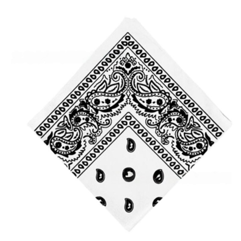 Polyester Cashew Flower Scarf Cycling Square Scarf Hip Hop Cashew Flower Mask Scarf Head Scarf_voghion.com
