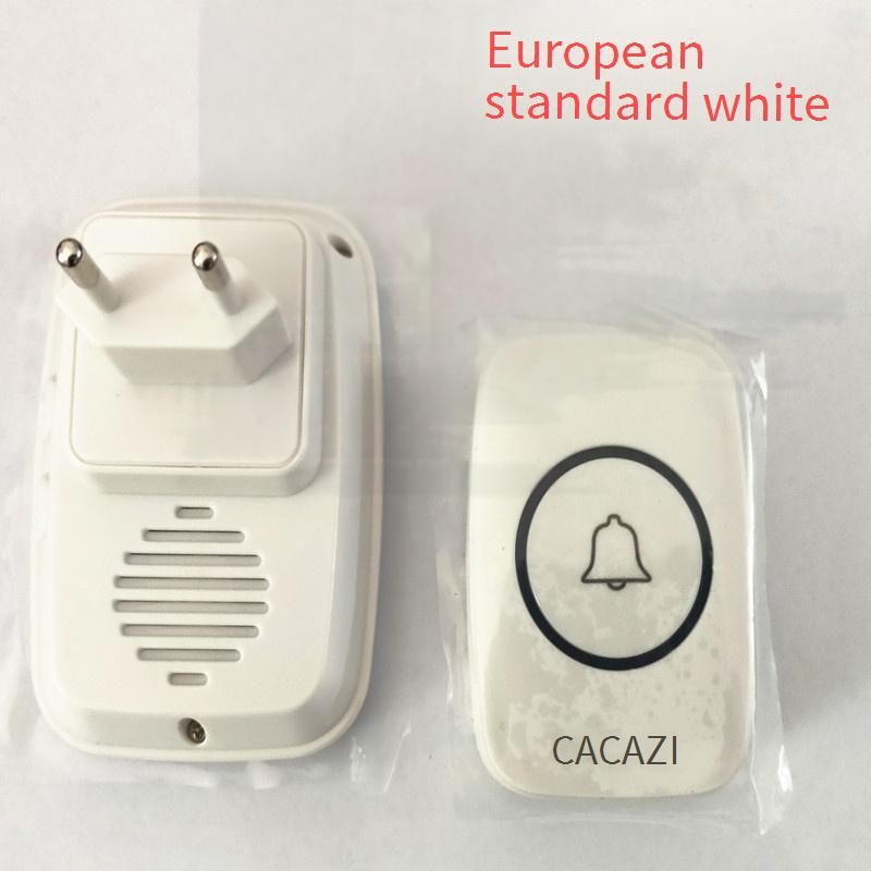 Kabellose Türklingel mit Fernbedienung mit großer Reichweite – ideal für die Sicherheit älterer Menschen und zu Hause, 300 m Reichweite, 38 Klingeltöne, Wechselstrombetrieb_voghion.com