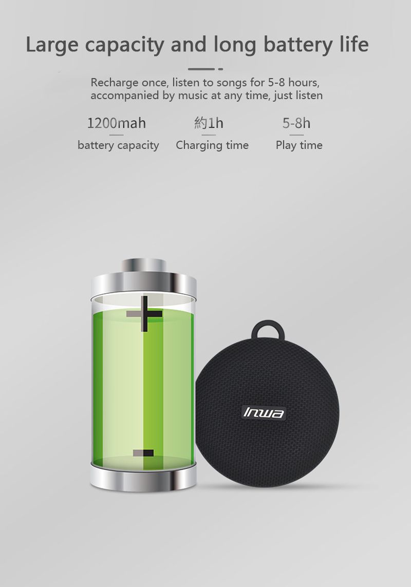 Vélos portables TWS Bluetooth Colonne de vélo Étanche Douche Haut-parleur Acoustique Son Boombox Barre de son Woofer Mains libres_voghion.com