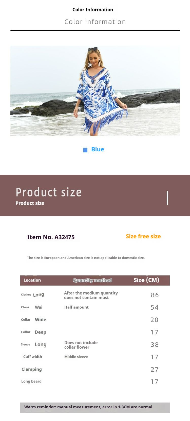 2025 Summer New Beach Sunscreen Cover-Up Loose Long Tassel Hand-Crocheted Bikini Swimsuit_voghion.com