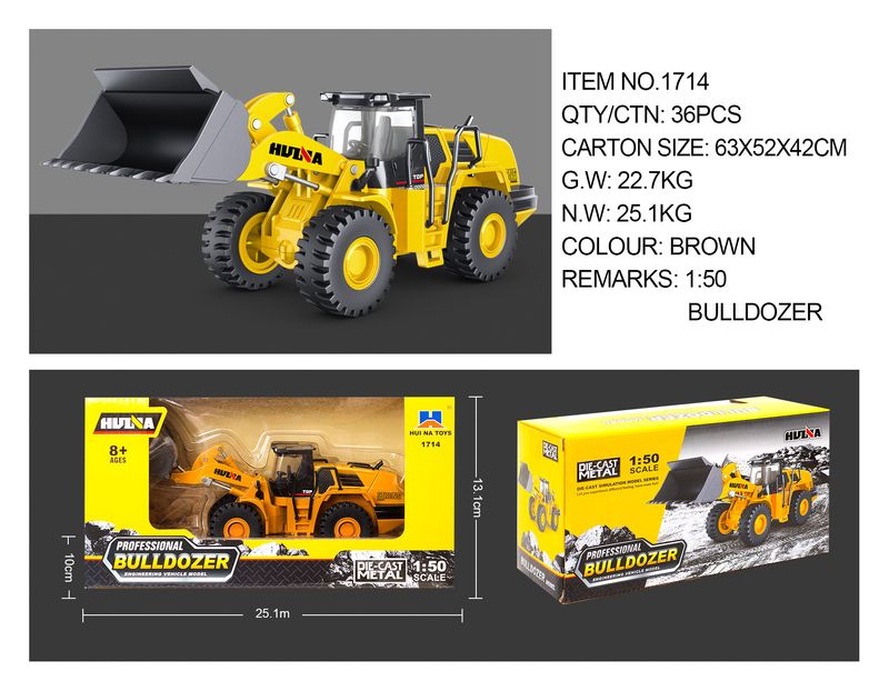 Set di modelli di veicoli da costruzione in lega Mother & Kids in scala 1:50 - Mini escavatore, autocarro con cassone ribaltabile e gru giocattolo resistenti per bambini e collezionisti_voghion.com