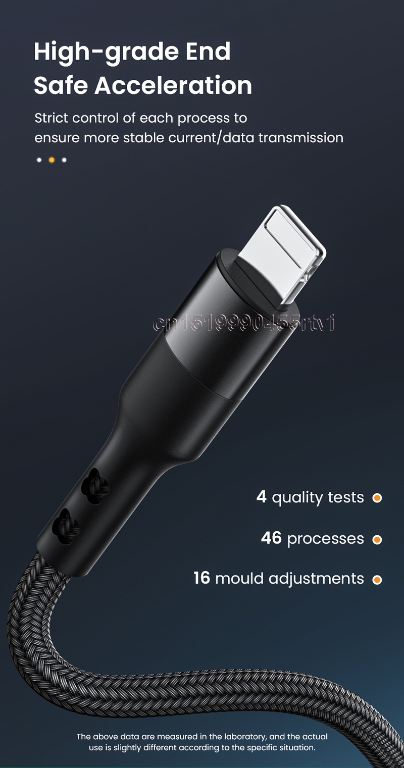 20W PD USB C Quick Charge Charger Cable For iPhone 14 13 12 11 Pro Max XS XR 8 Plus Fast charging USB Type C D    _voghion.com