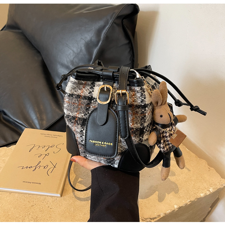 Borsa da donna nuova borsa a tracolla a tracolla da donna retrò versatile moda autunno e inverno_voghion.com