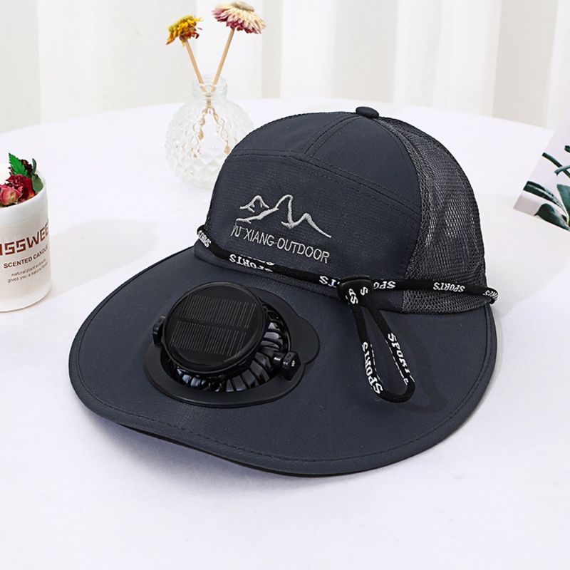 Cappellino traspirante RYYD - Impermeabile | USB/Solare | Unisex UE_voghion.com