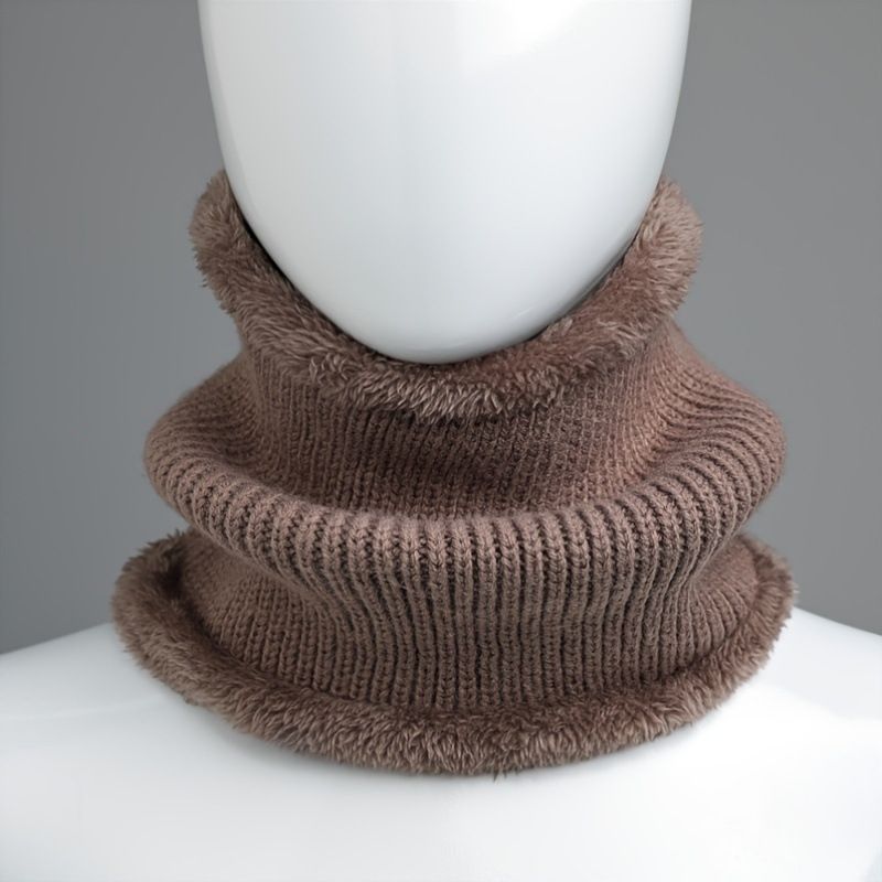 Winter Knitted For Middle-aged Elderly Women, Mom's Rabbit Fur Hat, Thickened And Fleece-lined, Grandma's Warm Wool Hat_voghion.com