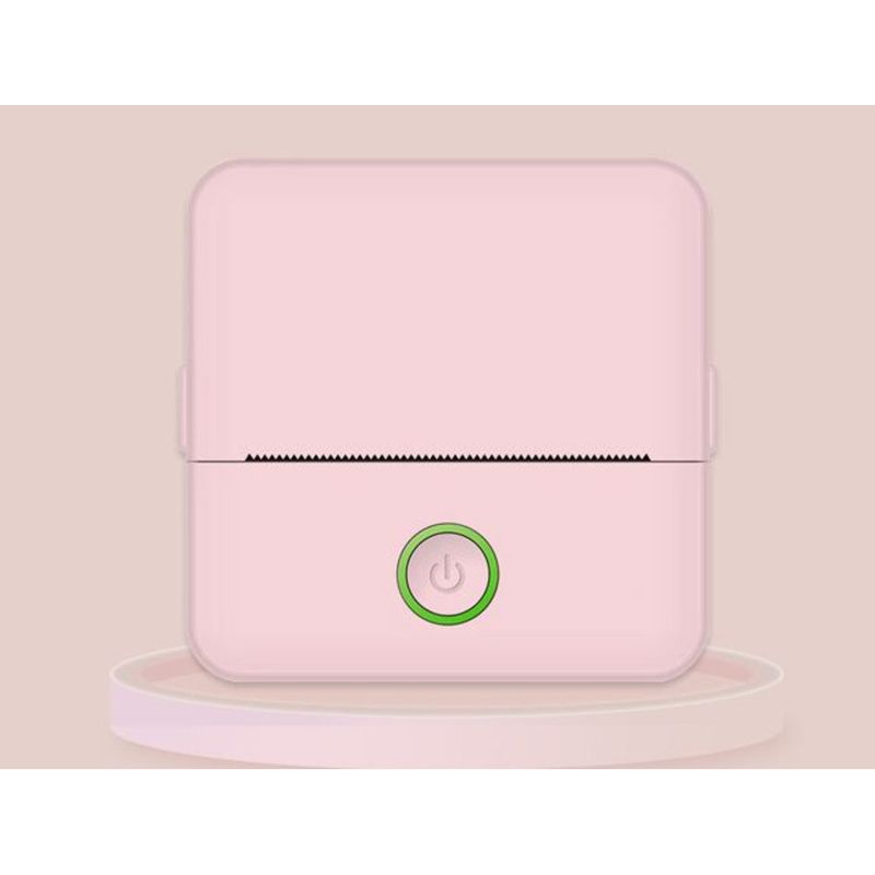 Nova impressora de etiquetas conveniente com correção de erros Bluetooth para documentos de bolso, mini impressão para presente_voghion.com