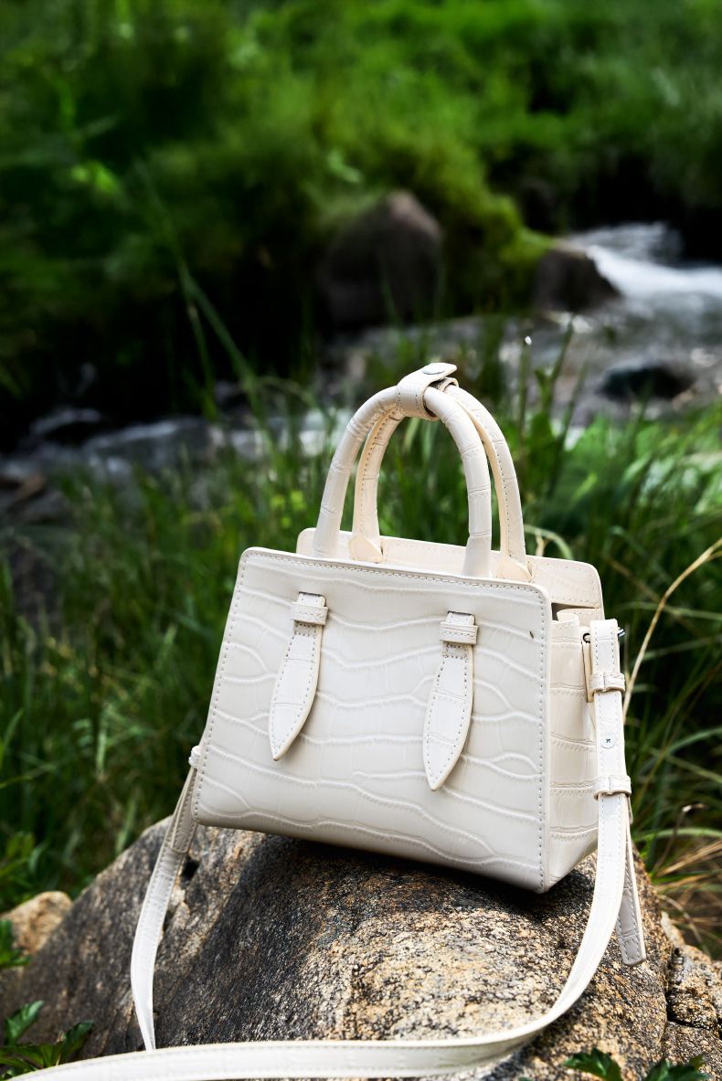 Borsa a mano in vera pelle, alla moda, da donna, piccola, quadrata, semplice, di nicchia, popolare, a tracolla_voghion.com