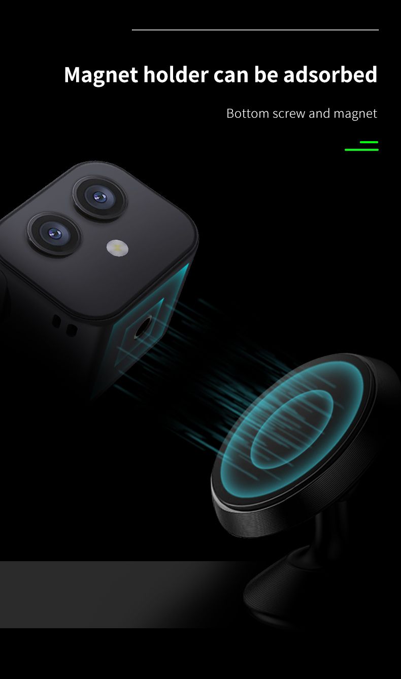 Nouvelle caméra de surveillance réseau D3 HD 4K à double objectif, interphone bidirectionnel sans fil pour téléphone portable_voghion.com