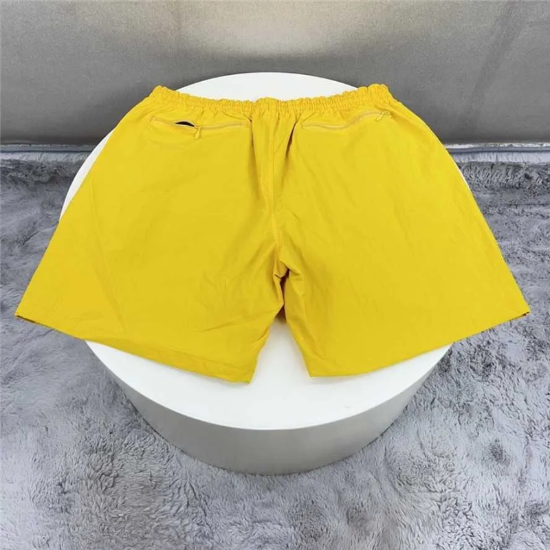 Men's Nylon Men Women High Street Mesh Needles Shorts Leg Embroidery Butterfly AWGE Track Breeches T221129_voghion.com