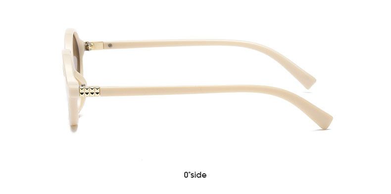 Jett 9432 Zhang Yuanying same style Oval small frame sunglasses retro Korean plain anti-blue light glasses can match myopia_voghion.com