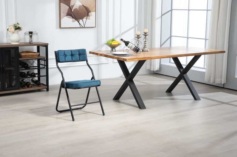 2er Set Faltstühle Mit Polster, Blu_voghion.com