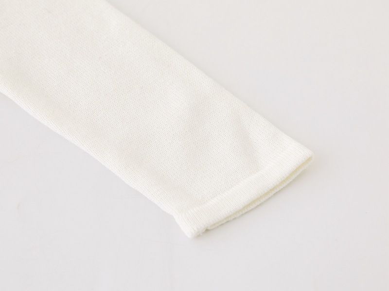 Cardigan in maglia per bambine – Maglia leggera a maniche lunghe con bottone singolo per primavera ed estate (2-12 anni, bianco, versatile capo da indossare a strati)_voghion.com