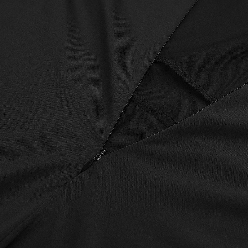 Women's Clothing Spring and Summer New Women's Clothing Fashion Mesh Splicing Hot Diamond Slightly Flared Jumpsuit_voghion.com