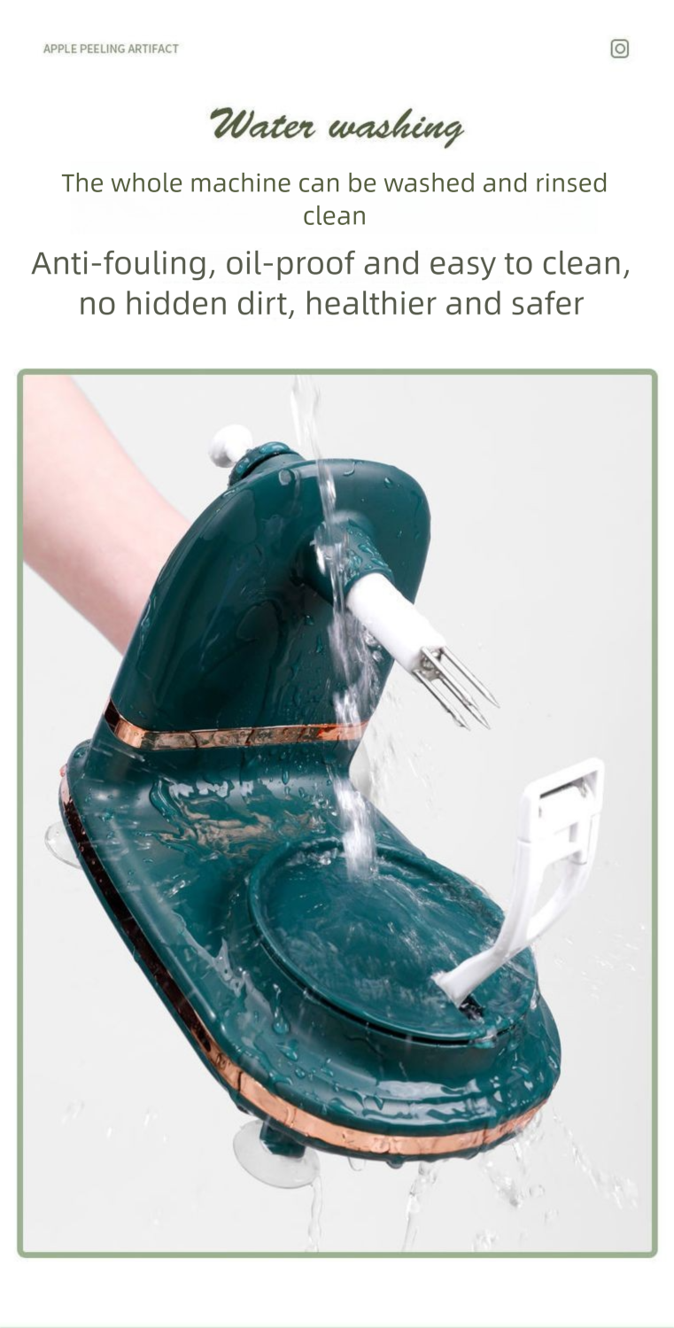 Peeling Machine Hand-Cranked Fruit Divider Pear Peeler_voghion.com