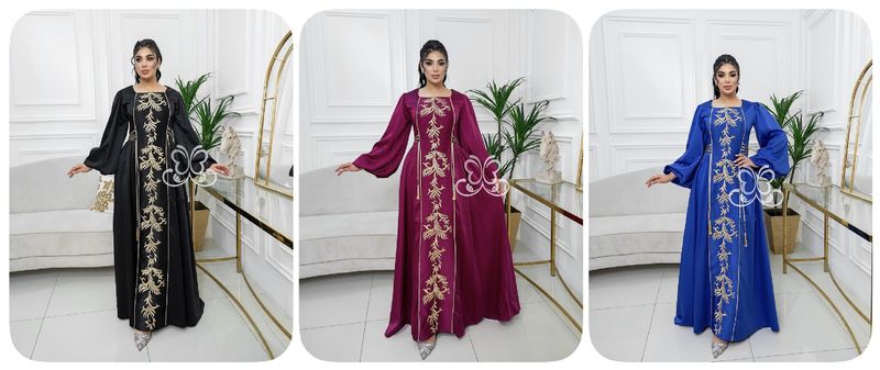 Frauen Kleidung heißer verkauf Muslimischen mode bestickt kordelzug frauen abaya kleid_voghion.com