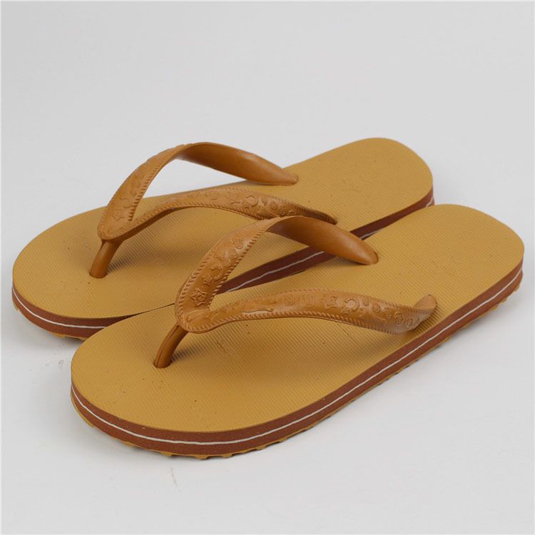Pantofole da spiaggia casual da uomo, alla moda e all'aperto, con motivo a spina di pesce, di qualità imbattibile, Star Horse_voghion.com
