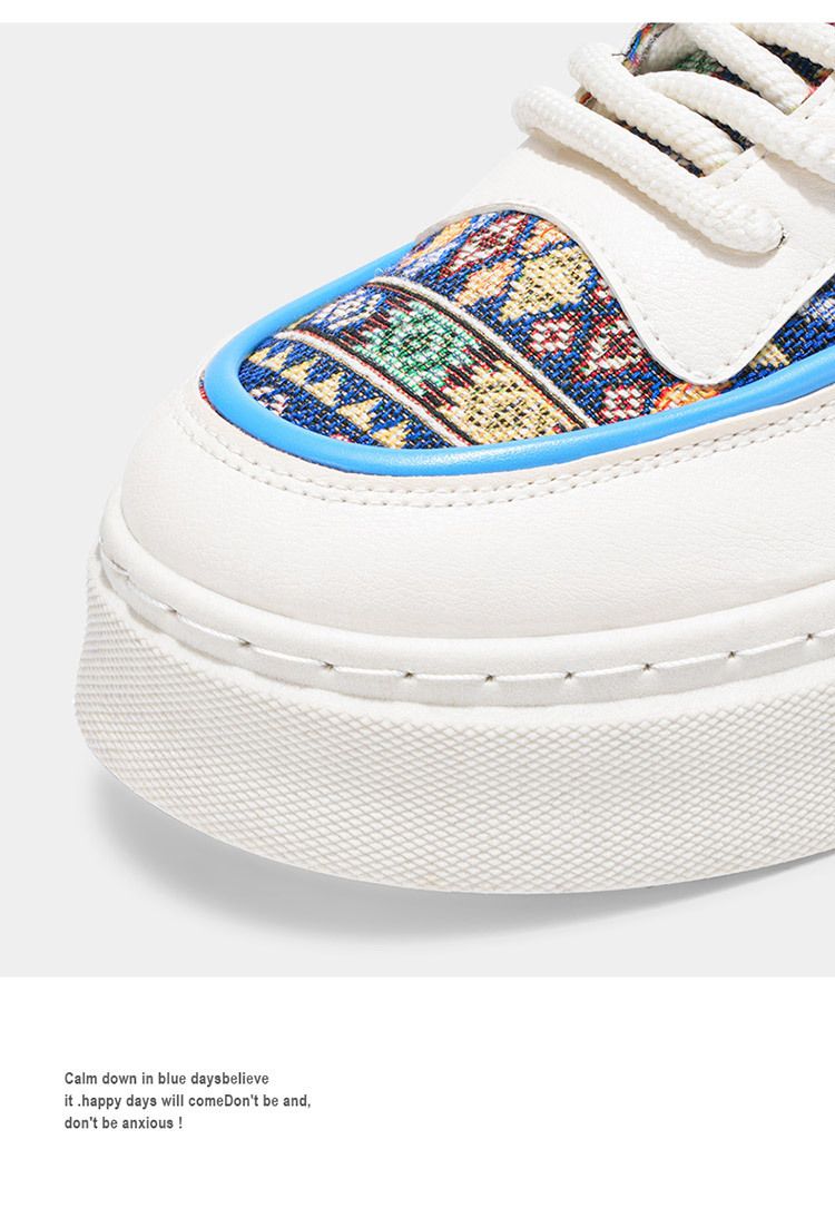 Uudet hengittävät miesten kengät monipuolinen trendikengät niche design alustakengät kangaskengät urheilu rento pienet valkotaulukengät_voghion.com