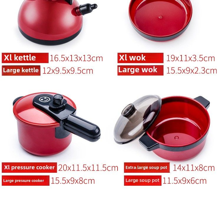 Set di giocattoli da cucina per bambini, per bambine, per ragazzi e ragazze, per tagliare la frutta e cucinare i giocattoli_voghion.com