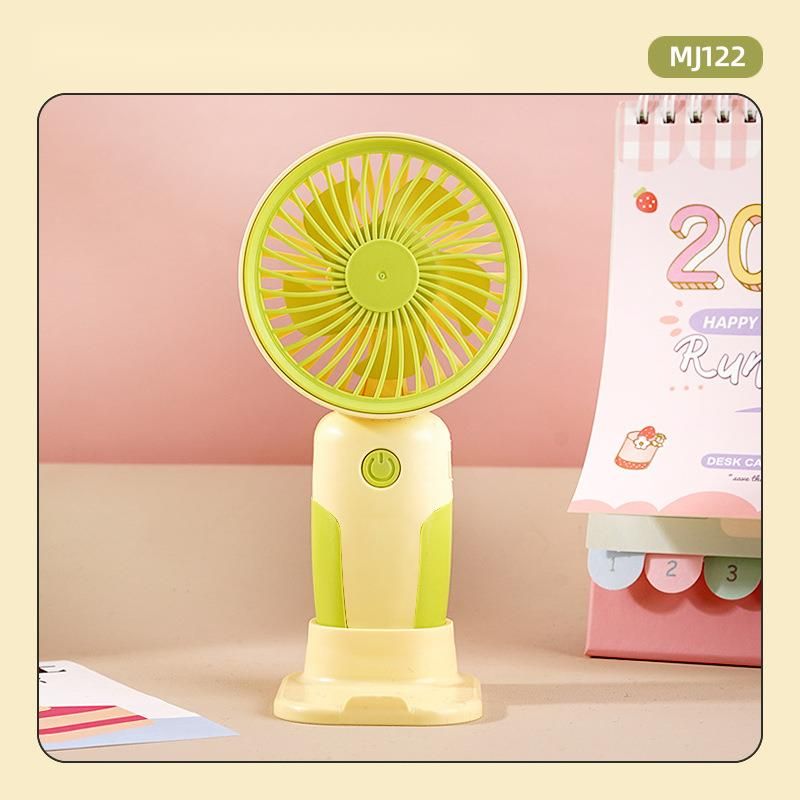 New Handheld USB Charging Portable Summer Outdoor Mini Bracket Small Fan Gift_voghion.com