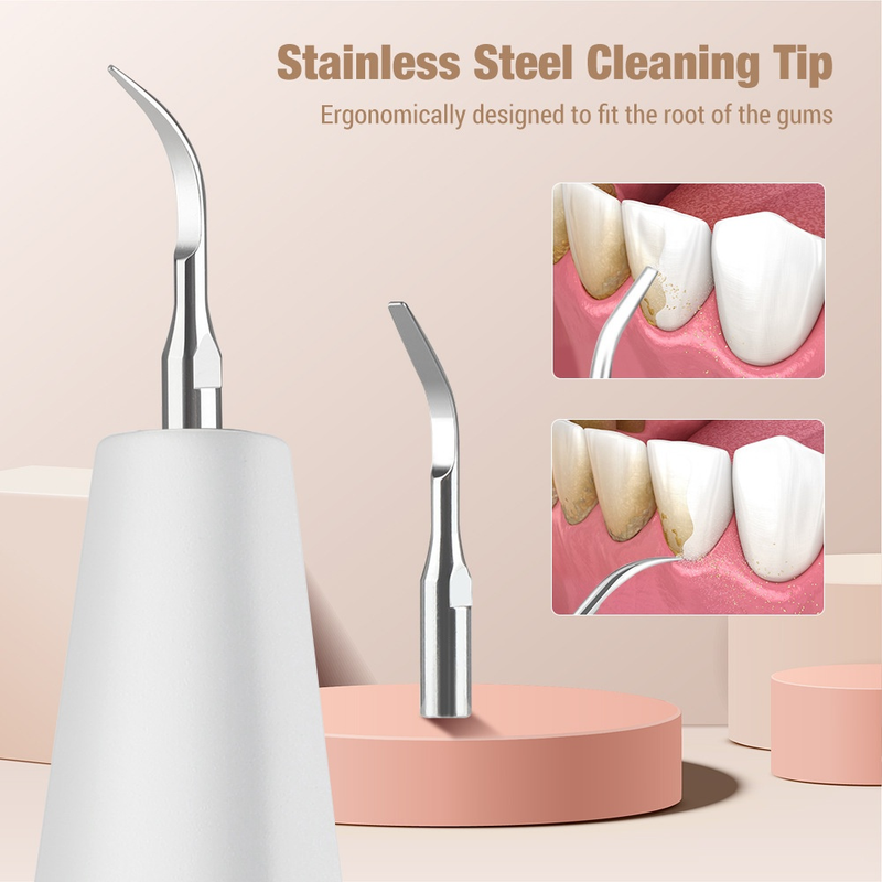 Zahnskala für den Haushalt, elektrisch, zum Entfernen von Teer und Teer. Echter Ultraschall-Zahnsteinentfernungsgerät_voghion.com