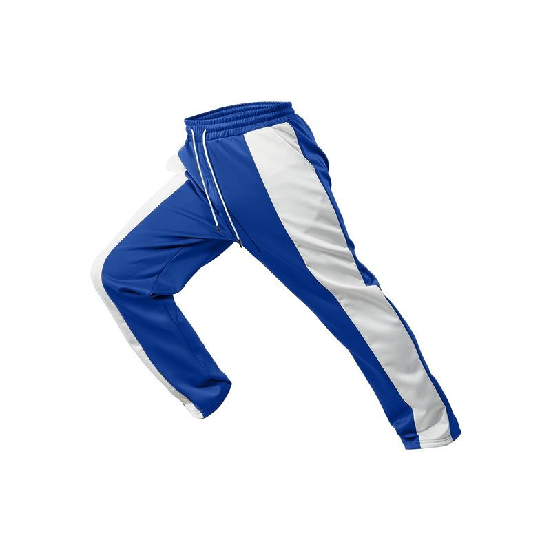 Men's Clothing Men's Casual Sports Loose Healthy Cloth Waist Jogging Quick Drying Stitching Contrast Color Trousers_voghion.com