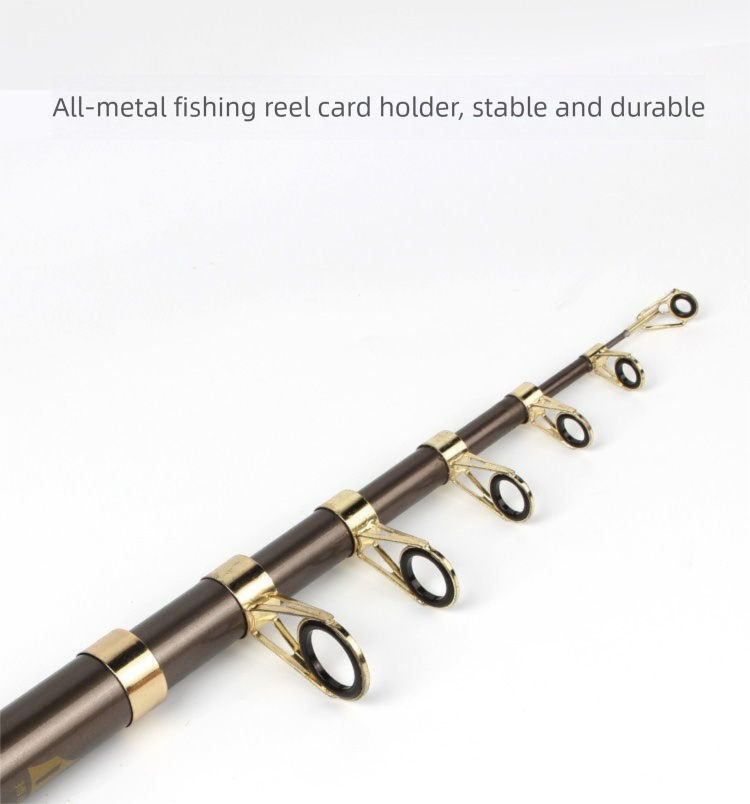 Caña de pescar ultraligera y resistente para lanzamientos largos en el mar, juego completo de herramientas de pesca para principiantes_voghion.com