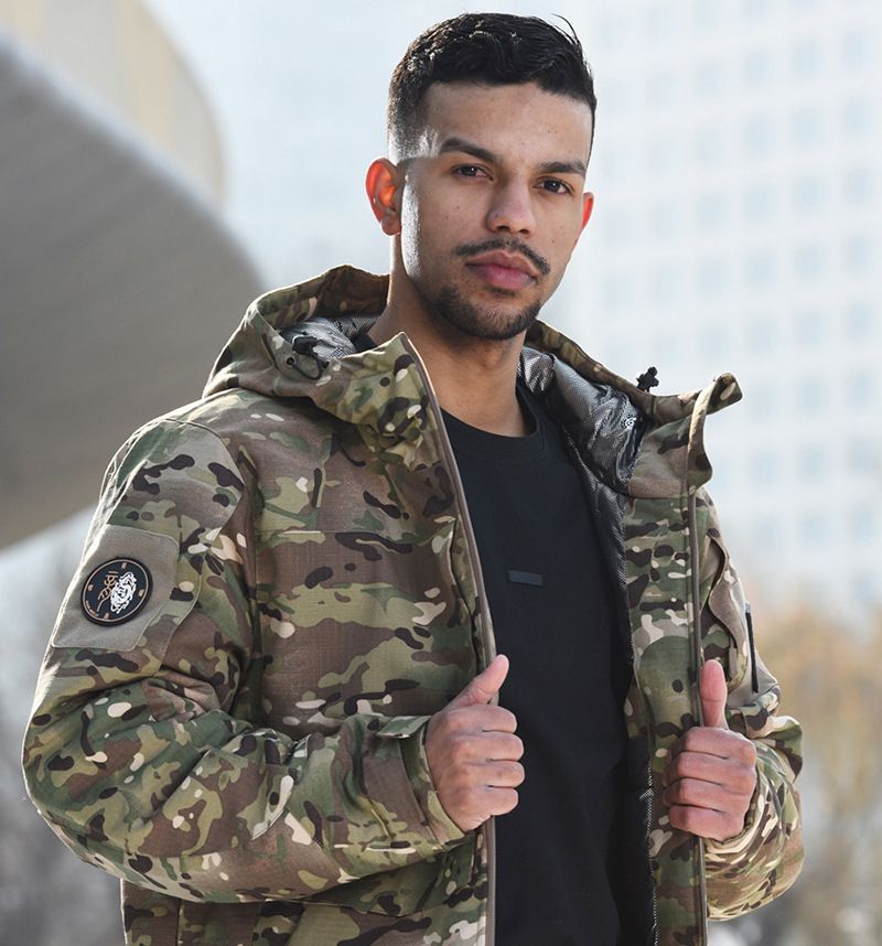 Hanye Reflektierende taktische Outdoor-Skibekleidung für Herren, Tarn-Thermobekleidung für Militärbegeisterte, Kampfeinsatzbekleidung_voghion.com