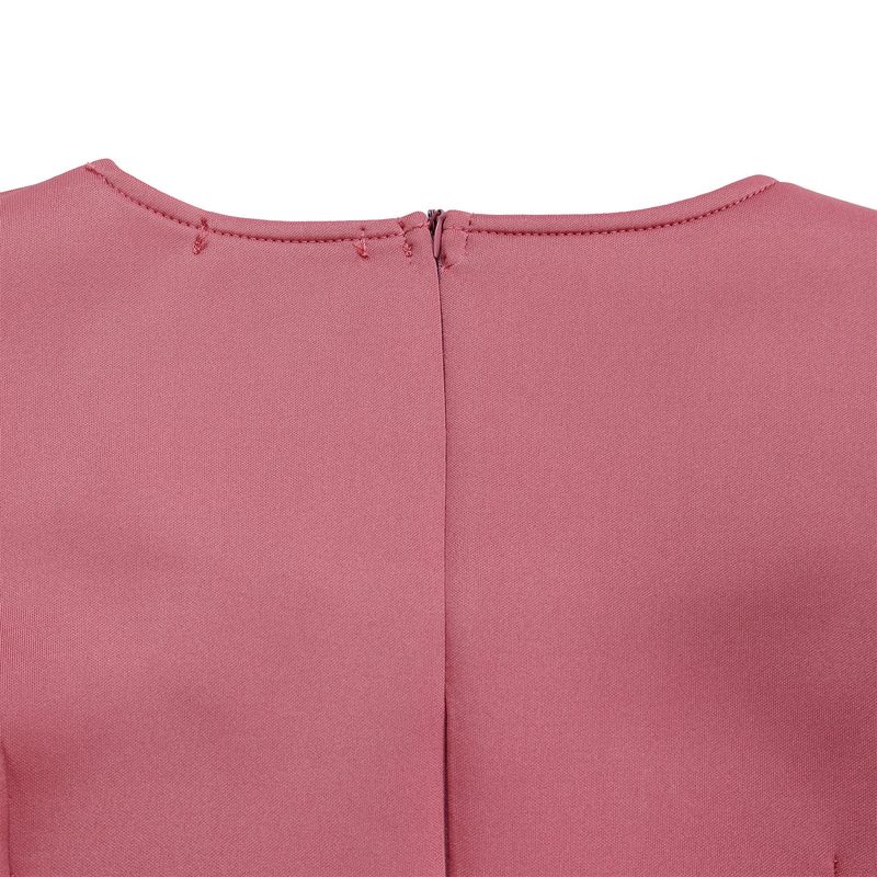 Women's Clothing fashion temperament elegant ruffled solid color hip wrapped _voghion.com