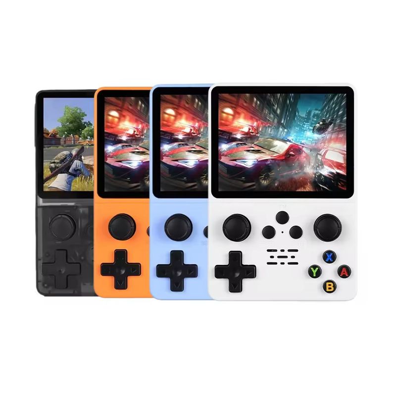 R35S Portable Game Console - PSP-Style Mini Handheld (HD Large Screen, Dual Joysticks, 1000+ Classic Games, Rechargeable Battery)_voghion.com