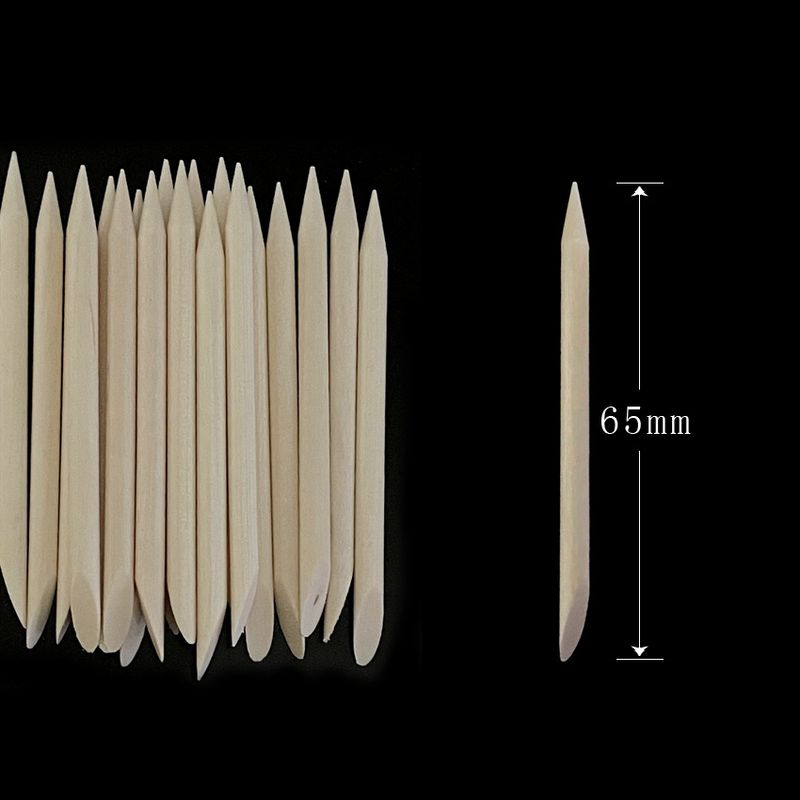 Nail cleaning sheet, cotton and wood swab, filing strip, removal nail wearing tool set, 4-piece set_voghion.com