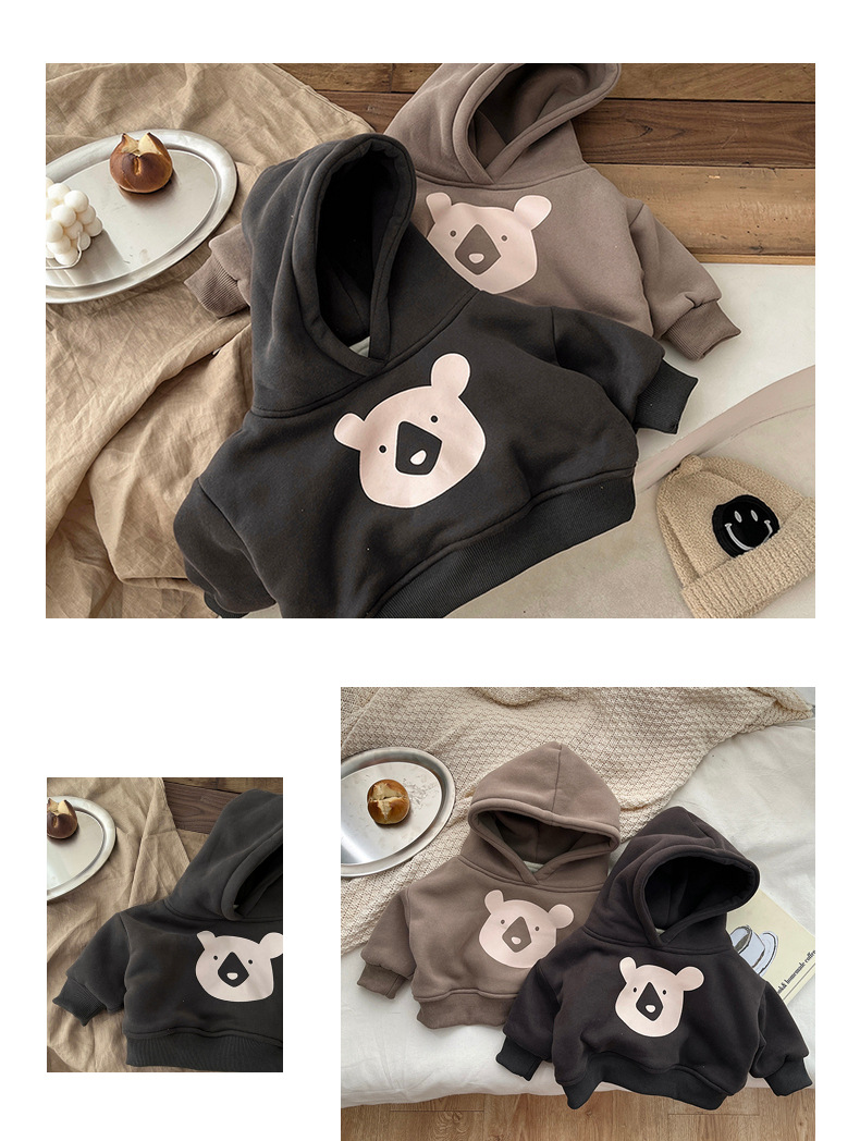 Baby clothing Infants and young children outfitting hoodie boys and girls baby loose hoodie children fashionable coat tide_voghion.com