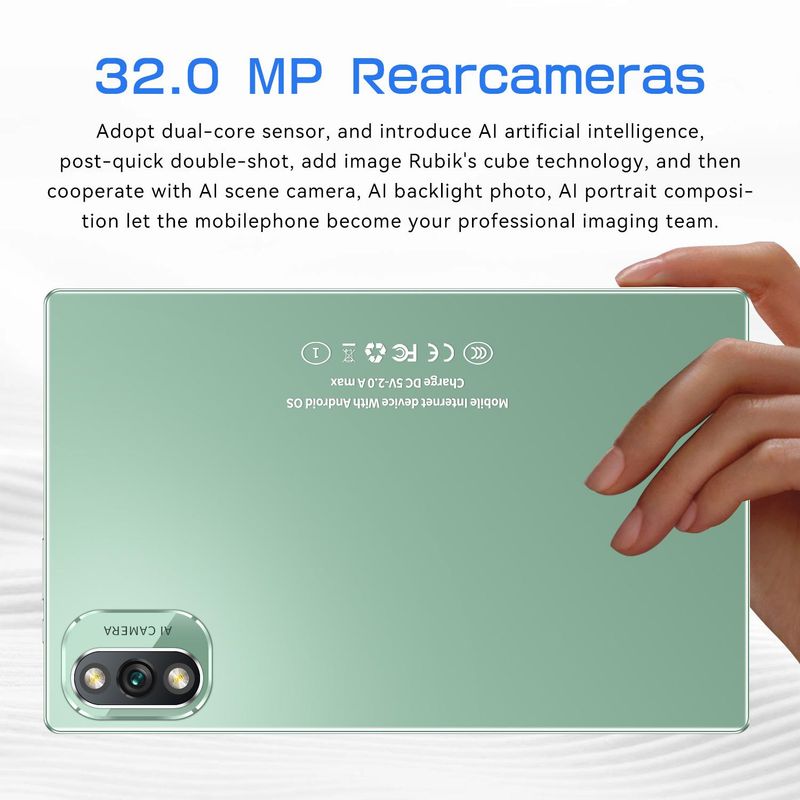 Tablette de jeu 10,1 pouces, 4 Go + 32 Go, apprentissage en ligne, nouveauté 2024_voghion.com