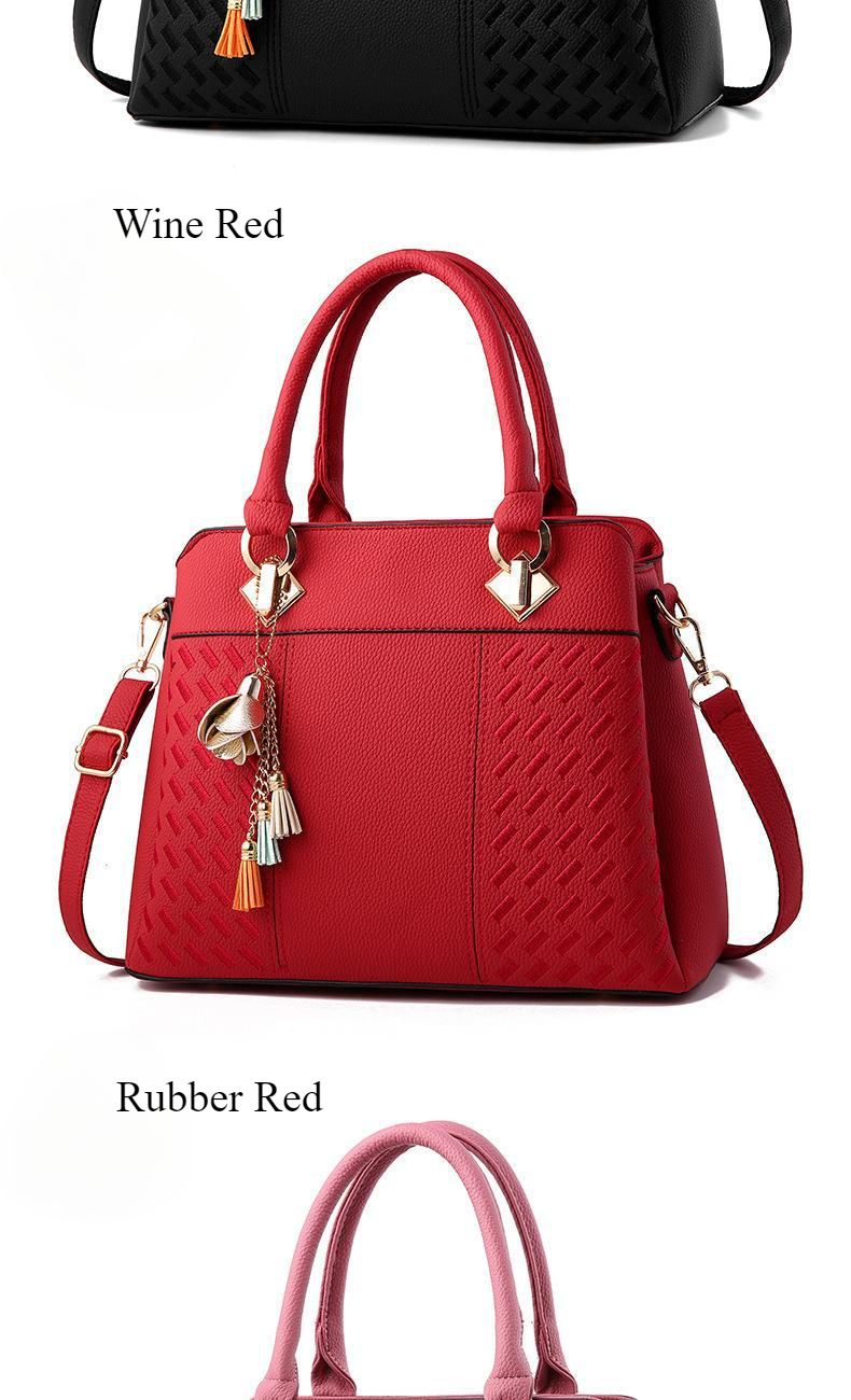 2024 autumn and winter new women's handbag, large-capacity middle-aged mother bag, one-shoulder messenger bag_voghion.com