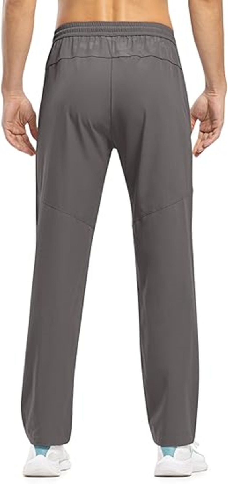 Men's Quick-Dry Stretch Hiking Pants - Breathable Outdoor Sports Trousers For Running, Gym & Casual Wear (Grey/Black/Khaki/Green, S-XXL)_voghion.com