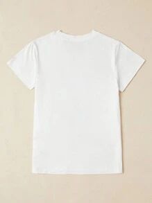 Ropa de verano para mujer, camiseta de manga corta con estampado floral, ideal para el día a día, elegante y versátil._voghion.com