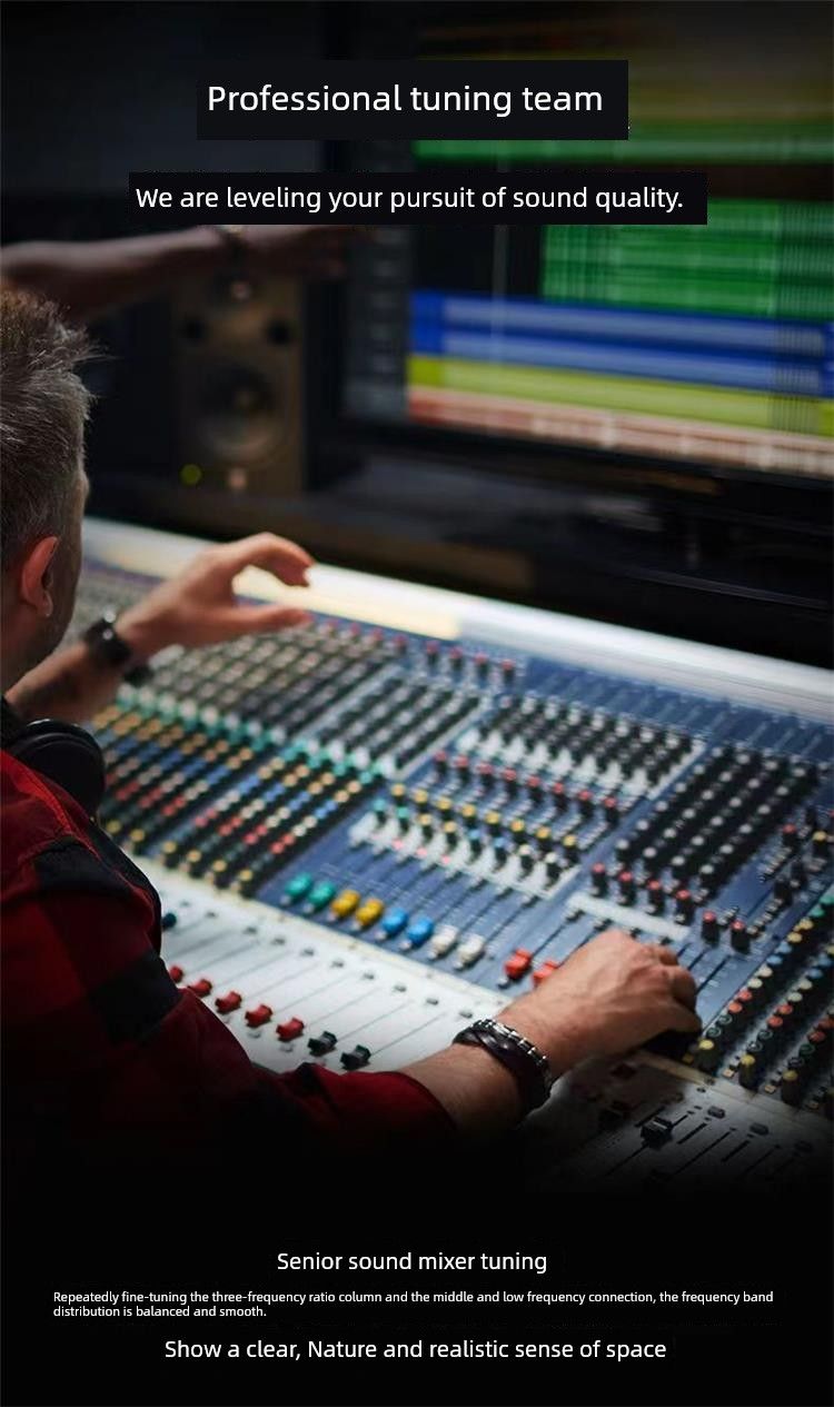 Flat Head Earphone Port Wired In-Ear Earplugs Typec Applicable To Huawei Honor Xiaomi VIOP With Microphone Karaoke Game_voghion.com