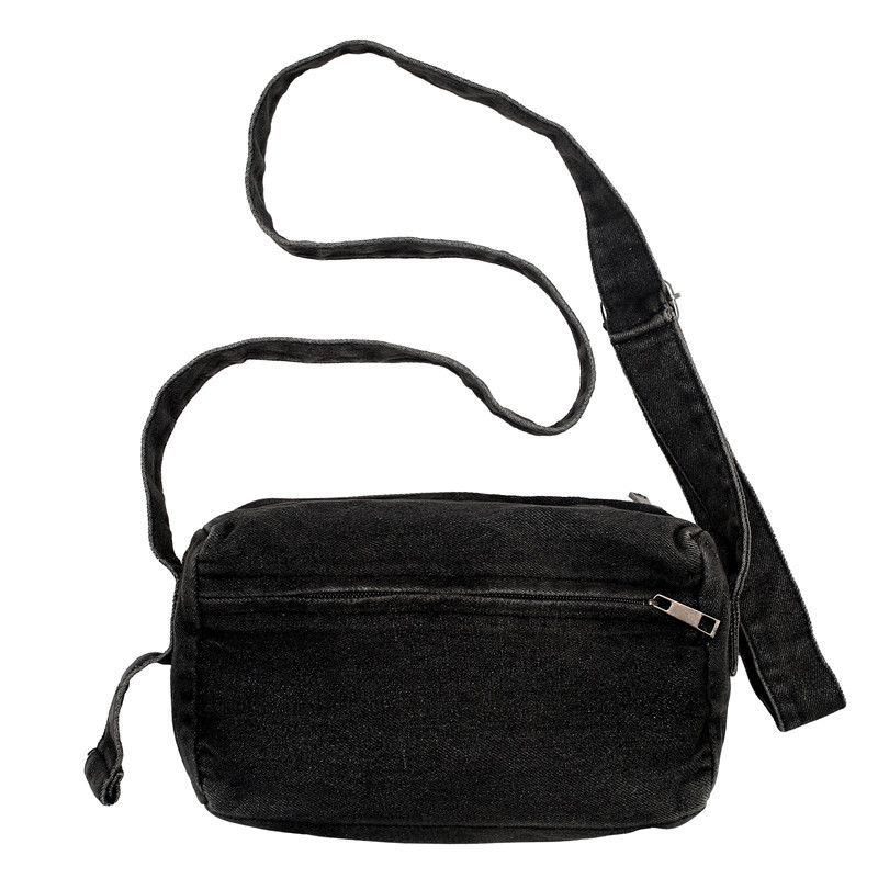Borsa a tracolla in denim da donna, piccola borsa da passeggio testurizzata, nuova mini borsa per telefono di fascia alta 2023, borsa a tracolla_voghion.com