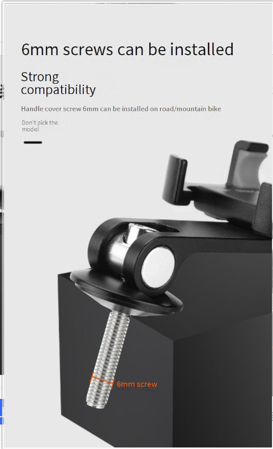 Sports & Entertainment aluminum alloy bicycle mobile phone holder mountain road handlebar riding shockproof navigation special bracket_voghion.com