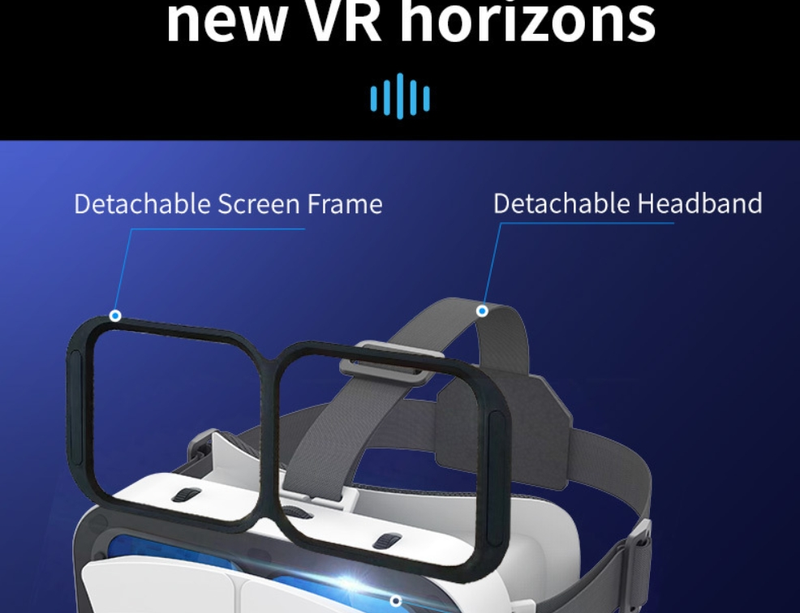 Ochelari VR, consolă de jocuri all-in-one pentru filme 3D, ochelari captivanți de realitate virtuală, VRShinecon_voghion.com