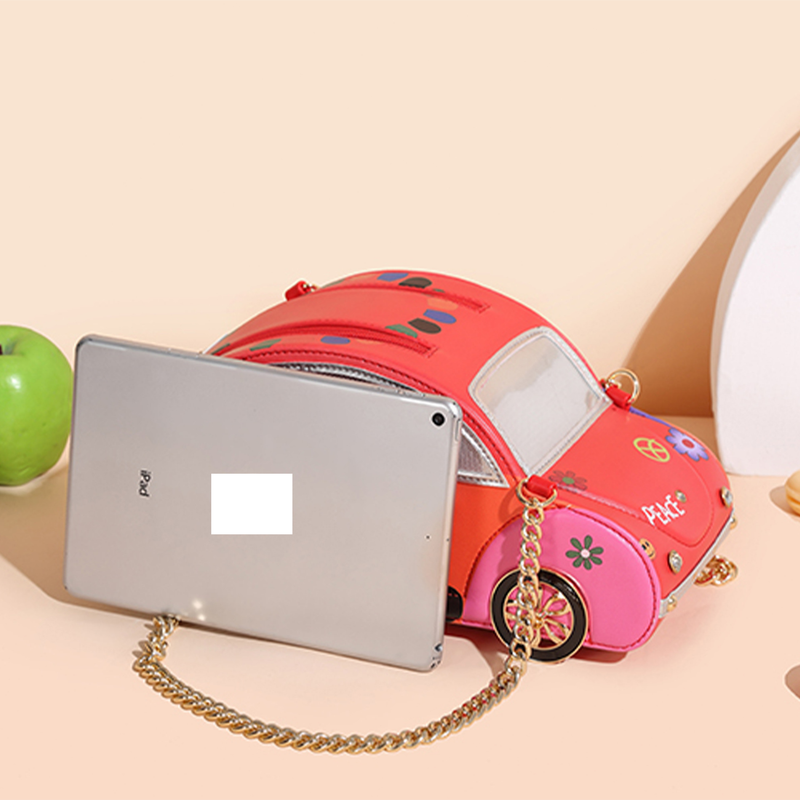 Women's Crossbody Bags Color-blocking Small Car Handbag Chain, Novel And Unique Box Bag, Casual, Individual And Creative Single-shoulder Bag For Women_voghion.com